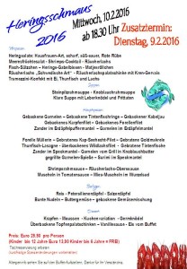 Heringschmaus 2016