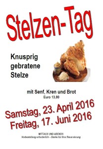 Stelzen 2016