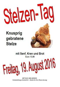 Stelzen 2016